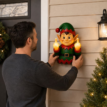 MerryMenace™ Naughty Elf Lamp