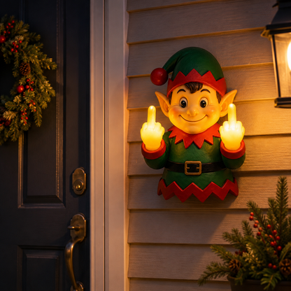 MerryMenace™ Naughty Elf Lamp
